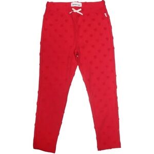 NWT Sammy + Nat Red Textured Heart Leggings